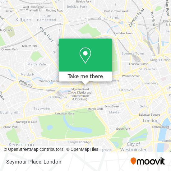 Seymour Place map