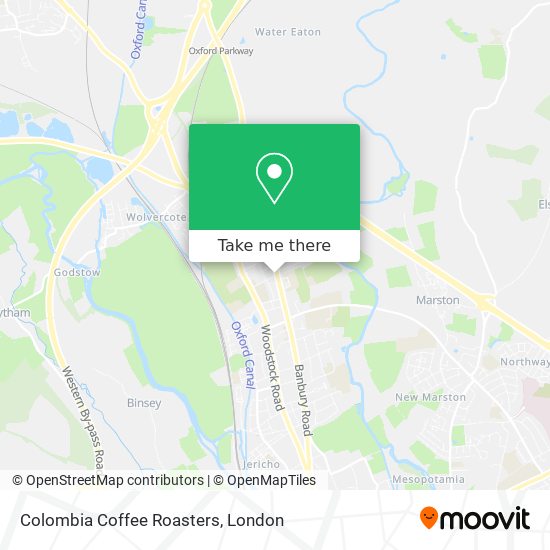 Colombia Coffee Roasters map