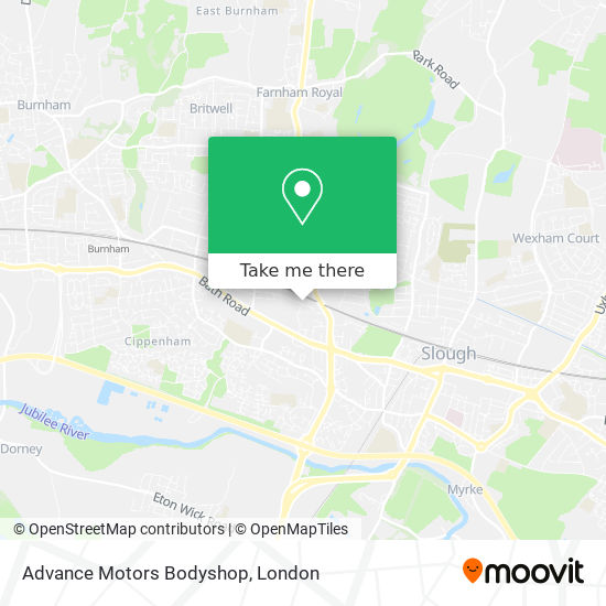 Advance Motors Bodyshop map