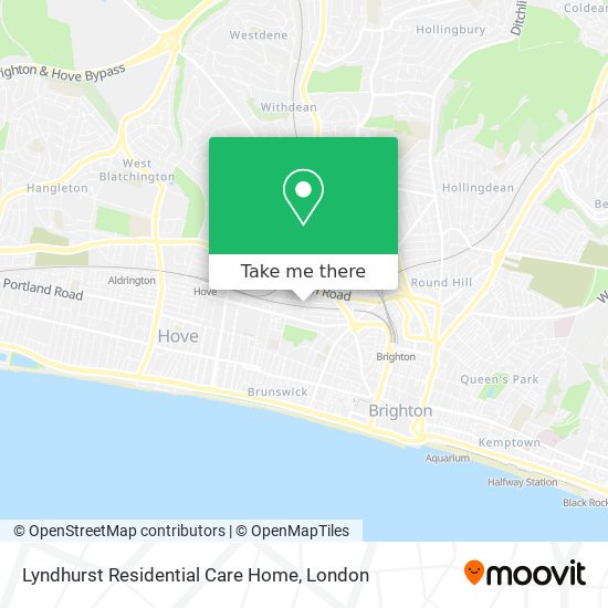 Lyndhurst Residential Care Home map
