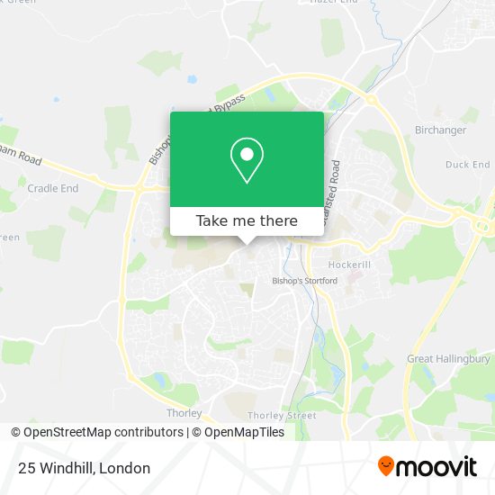 25 Windhill map