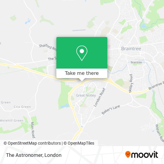 The Astronomer map