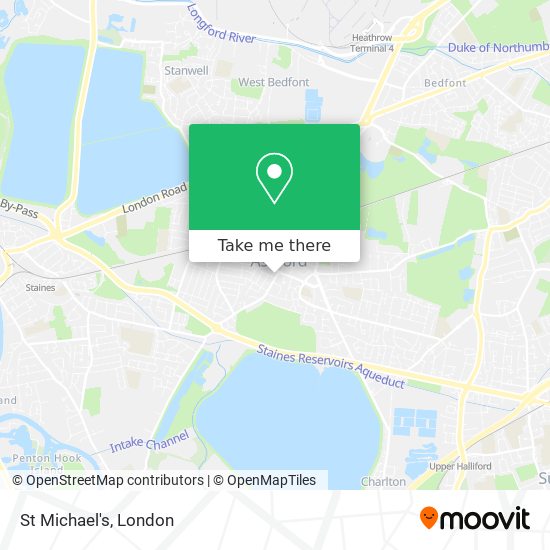St Michael's map