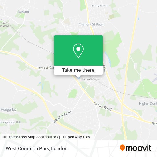 West Common Park map