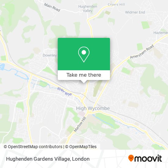 Hughenden Gardens Village map