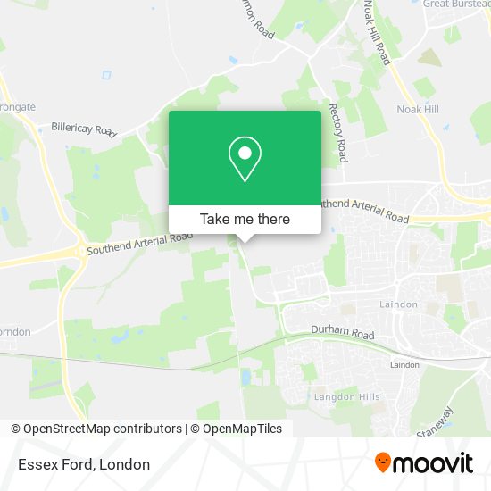 Essex Ford map