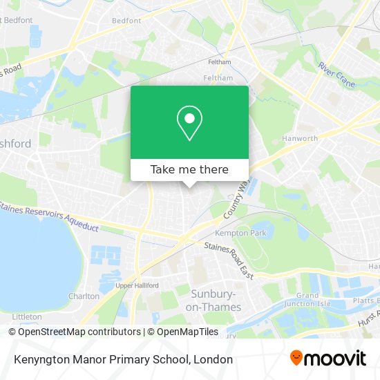 Kenyngton Manor Primary School map