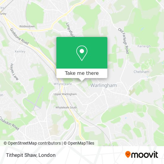 Tithepit Shaw map