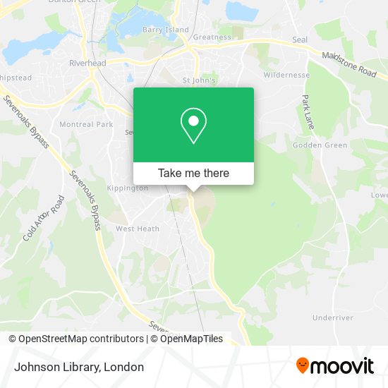 Johnson Library map