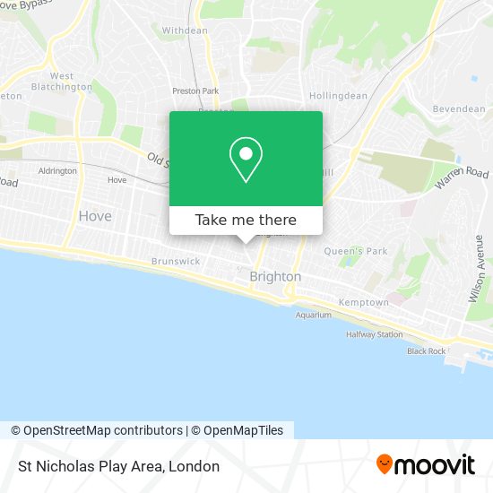 St Nicholas Play Area map