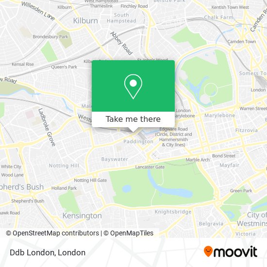 Ddb London map