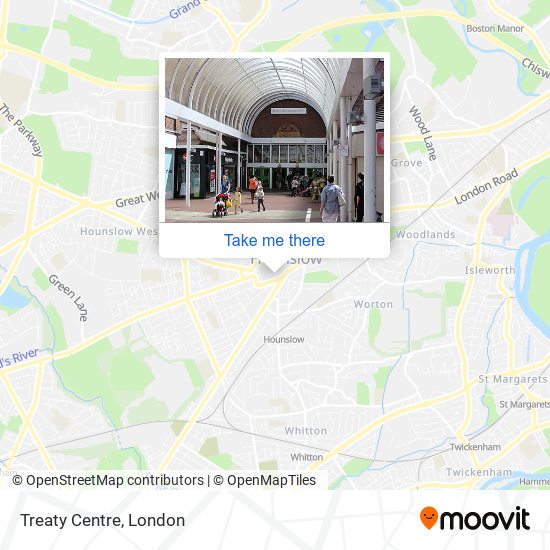 Treaty Centre map