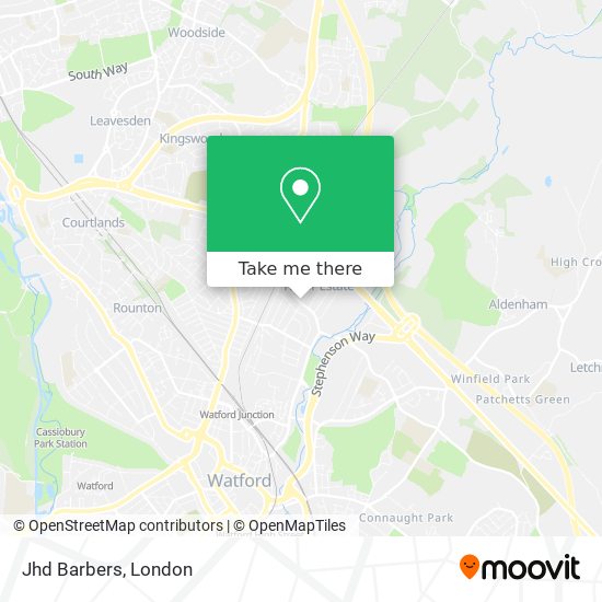 Jhd Barbers map