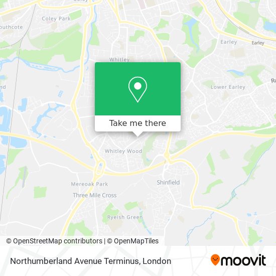 Northumberland Avenue Terminus map