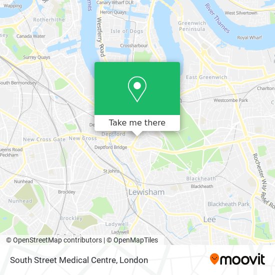 South Street Medical Centre map