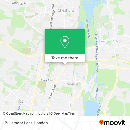 Bullsmoor Lane map