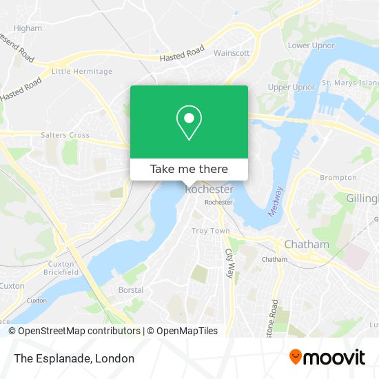 The Esplanade map