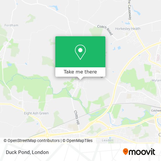 Duck Pond map
