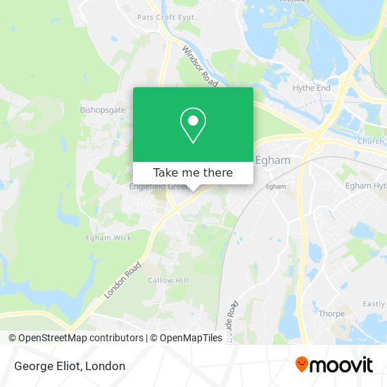 George Eliot map