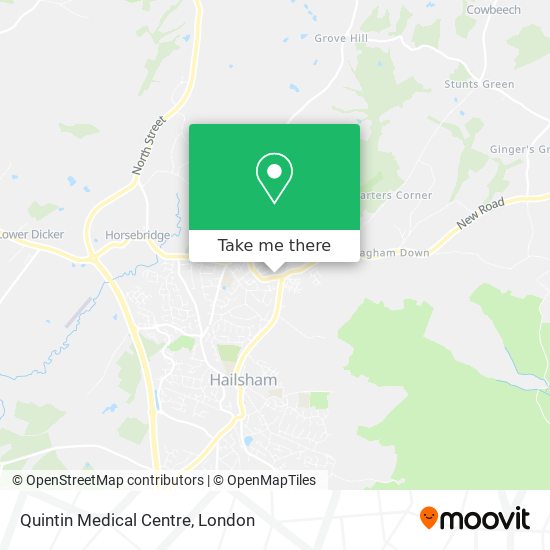 Quintin Medical Centre map