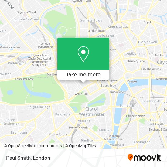 Paul Smith map