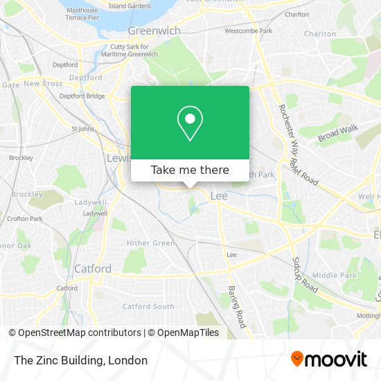 The Zinc Building map