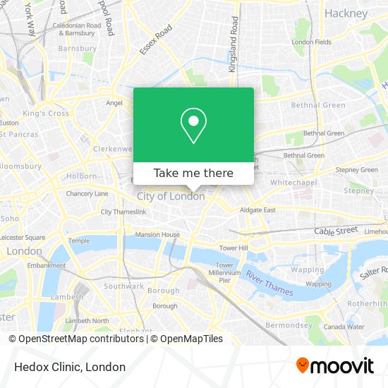 Hedox Clinic map