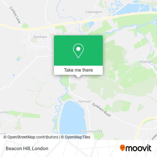 Beacon Hill map