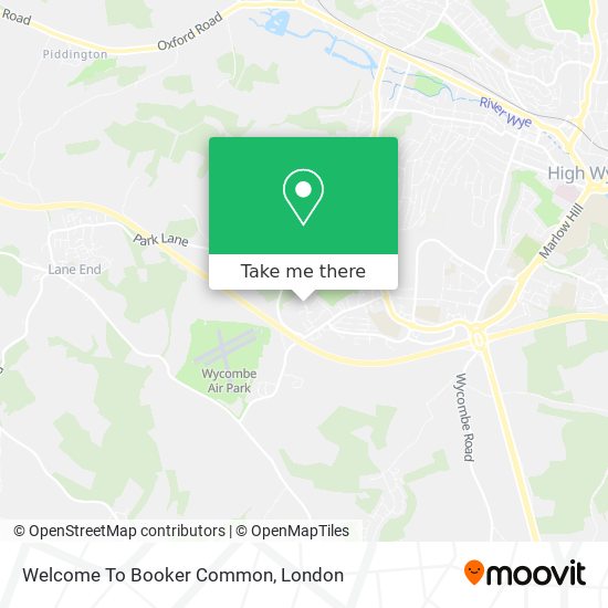 Welcome To Booker Common map