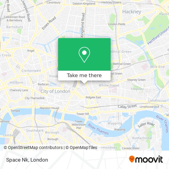 Space Nk map