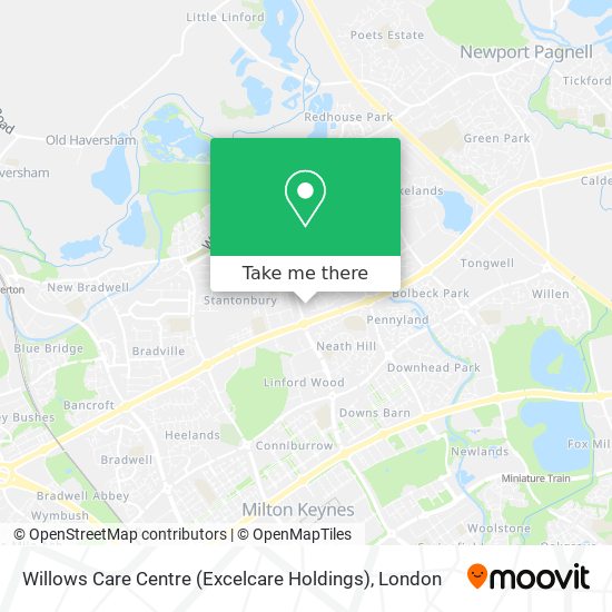 Willows Care Centre (Excelcare Holdings) map