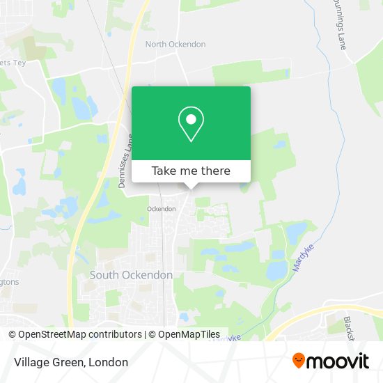 Village Green map