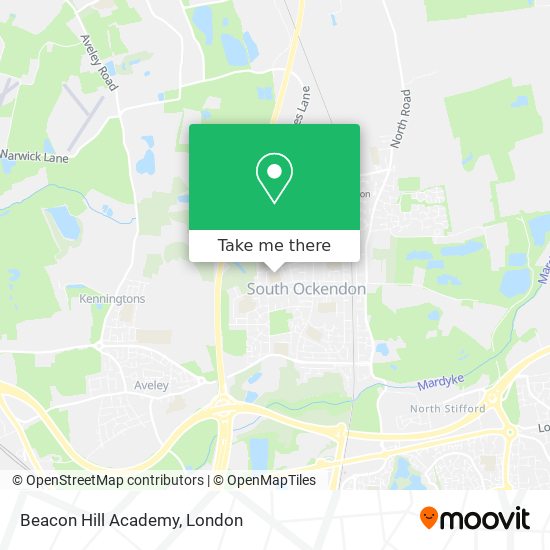 Beacon Hill Academy map