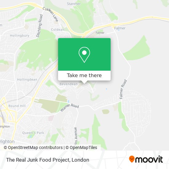 The Real Junk Food Project map