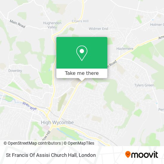 St Francis Of Assisi Church Hall map
