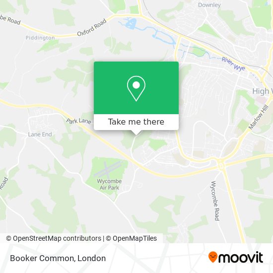 Booker Common map