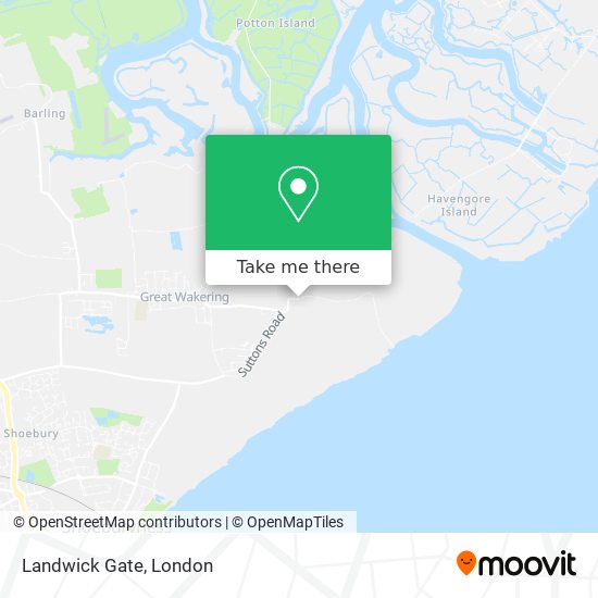 Landwick Gate map