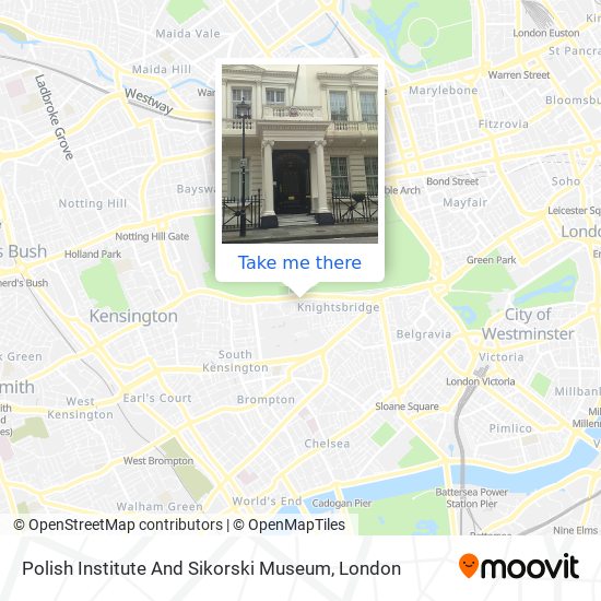 Polish Institute And Sikorski Museum map