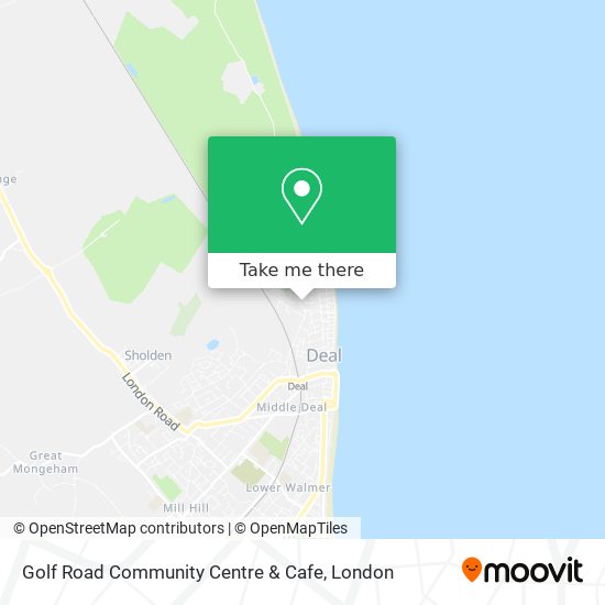Golf Road Community Centre & Cafe map