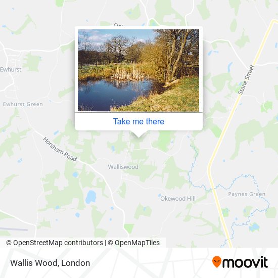 Wallis Wood map