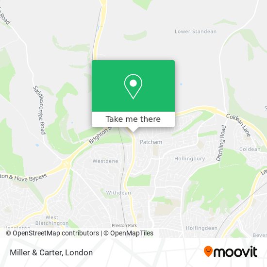 Miller & Carter map