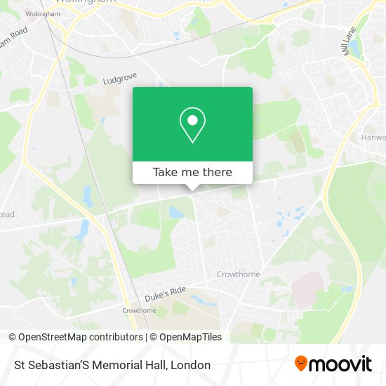 St Sebastian’S Memorial Hall map