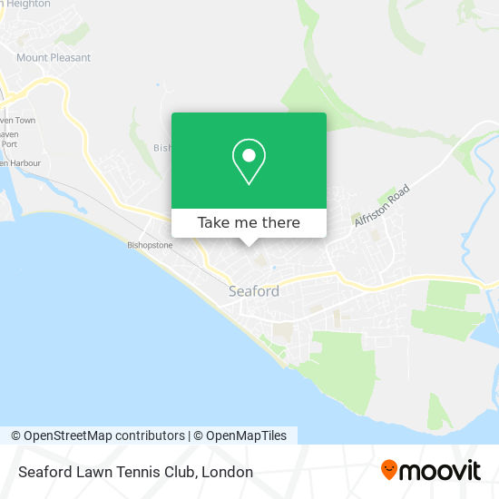 Seaford Lawn Tennis Club map