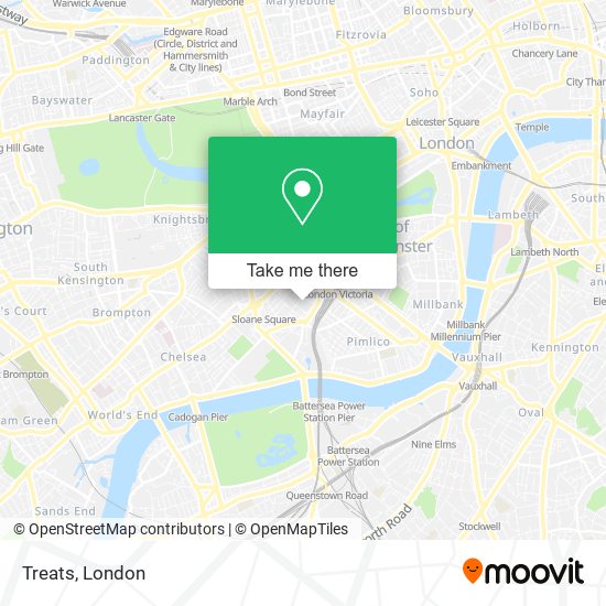 Treats map
