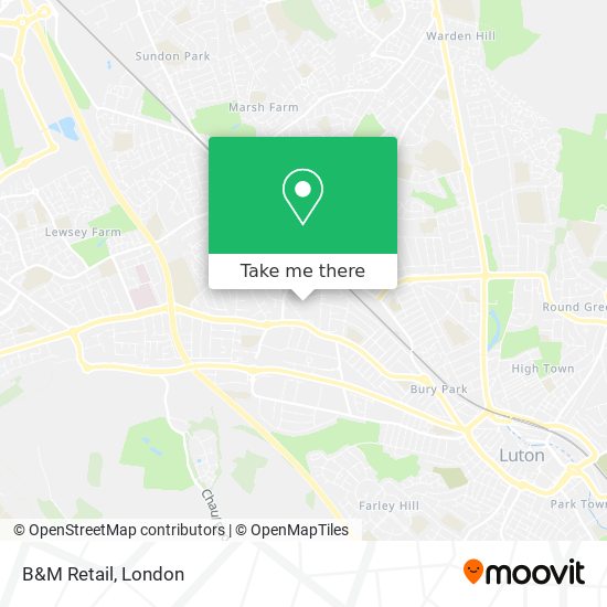 B&M Retail map