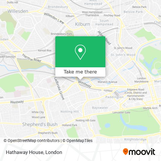 Hathaway House map