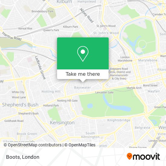 Boots map