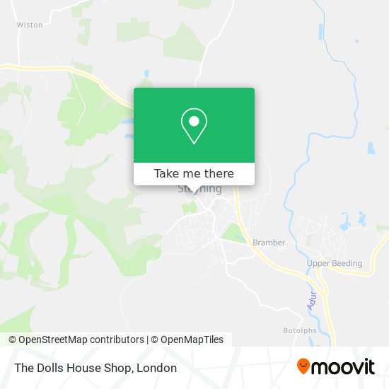 The Dolls House Shop map