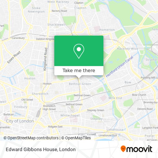 Edward Gibbons House map