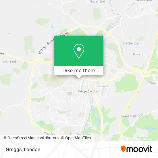 Greggs map